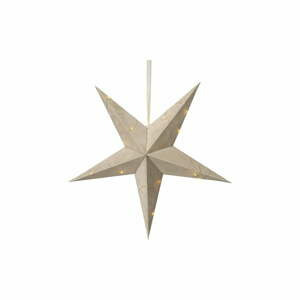bezova-vanocni-svetelna-dekorace-star-trading-velvet-o-60-cm