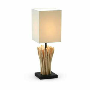 Béžová stolní lampa Kave Home Poob