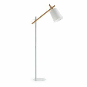 Bílá stojací lampa Kave Home Jovik