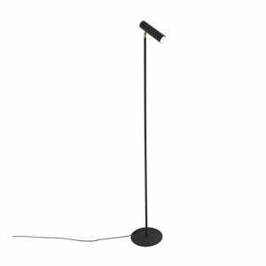 Černá stojací lampa SULION Milan, výška 150 cm