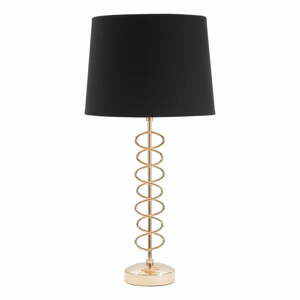 Černá stolní lampa Mauro Ferretti X, ø 30 cm