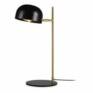 Černá stolní lampa se stojanem v měděné barvě Markslöjd Pose