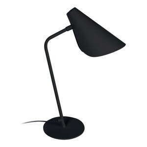 Černá stolní lampa SULION Lisboa, výška 45 cm