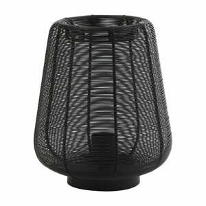 Černá stolní lampa (výška 26 cm) Adeta – Light & Living