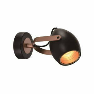 Černé kovové nástěnné svítidlo Anica – Candellux Lighting