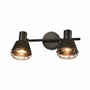 Černé kovové nástěnné svítidlo Neria – Candellux Lighting