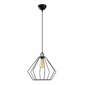 Černé kovové závěsné svítidlo Opviq lights Aristea