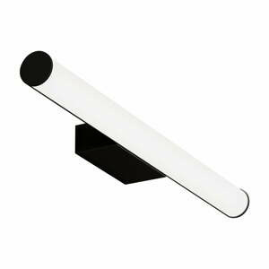 Černé nástěnné svítidlo SULION Caspio, délka 60 cm