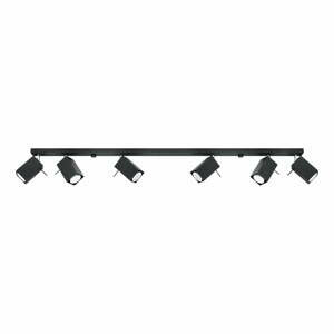 Černé stropní svítidlo Nice Lamps Toscana 6L