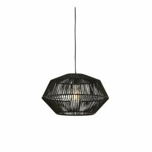 Černé stropní svítidlo ø 40 cm Deya – Light & Living