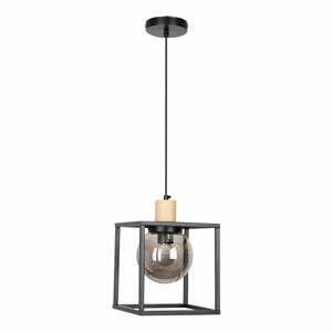 Černé závěsné svítidlo 19x19 cm Retro 2 – Candellux Lighting