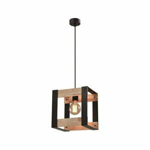 Černé závěsné svítidlo 20x25 cm Varna – Candellux Lighting