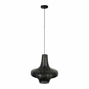 Černé závěsné svítidlo Dutchbone Trooper, ø 45 cm