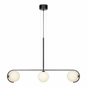 Černé závěsné svítidlo Markslöjd Pals Pendant Black White 3L