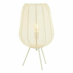 Krémová stolní lampa (výška 60 cm) Plumeria – Light & Living