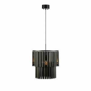Matně černé závěsné svítidlo s kovovým stínidlem 42.5x42.5 cm Viento – Markslöjd