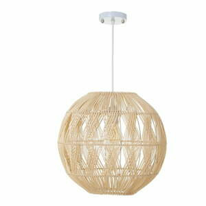 Ratanové stropní svítidlo v přírodní barvě s ratanovým stínidlem ø 37 cm Natural Way – Casa Selección
