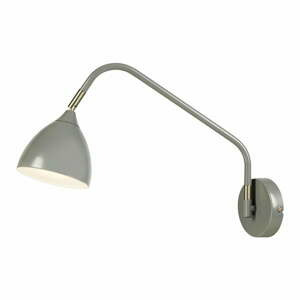 Šedá nástěnná lampa Markslöjd Valencia