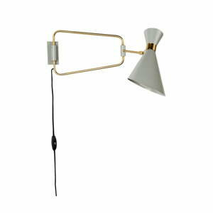 Šedá nástěnná lampa Zuiver Shady