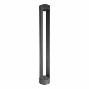 Šedá stojací lampa SULION Nina, výška 75 cm
