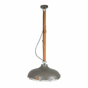 Šedé stropní svítidlo Zuiver Dek, ⌀ 51 cm