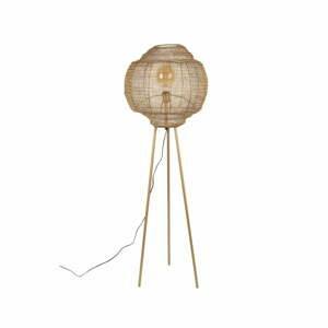 Stojací lampa ve zlaté barvě Meezan - Dutchbone