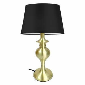 Stolní lampa v černo-zlaté barvě (výška 40 cm) Prima Gold – Candellux Lighting