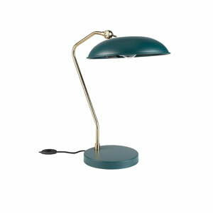 Stolní lampa v zeleno-zlaté barvě Dutchbone Liam