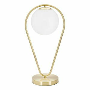 Stolní lampa ve zlaté barvě Mauro Ferretti Glamy Drop