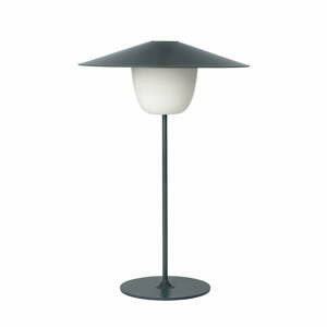 Tmavě šedá střední led lampa Blomus Ani Lamp