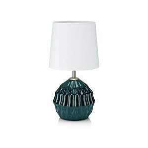 Zeleno-bílá stolní lampa Markslöjd Lora