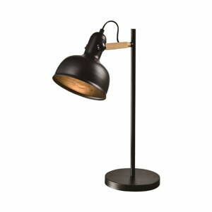 Černá kovová stolní lampa (výška 56 cm) Reno – Candellux Lighting