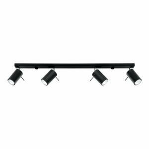 Černé stropní svítidlo Nice Lamps Etna 4L