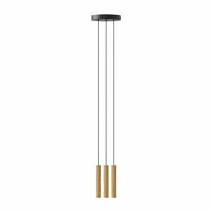 LED závěsné svítidlo s dřevěným stínidlem ø 3 cm Chimes – UMAGE