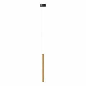 LED závěsné svítidlo s dřevěným stínidlem ø 3 cm Chimes – UMAGE