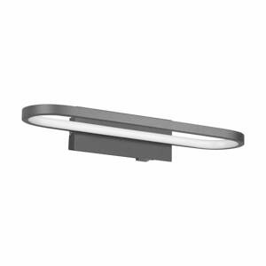 Matně černé LED nástěnné svítidlo (délka 40 cm) Gianni – Trio