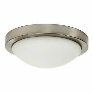 Šedé stropní svítidlo se skleněným stínidlem ø 32 cm Roda – Candellux Lighting