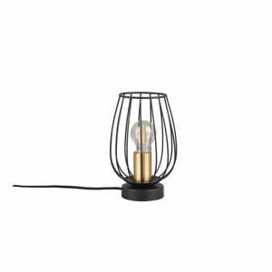 Stolní lampa v černo-zlaté barvě (výška 24,5 cm) Grid – Trio
