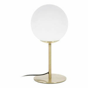 Stolní lampa ve zlaté barvě s kovovým stínidlem (výška 28 cm) Mahala – Kave Home