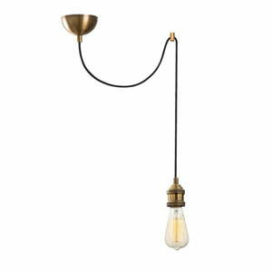 Závěsné svítidlo v bronzové barvě Opviq lights Kabluni