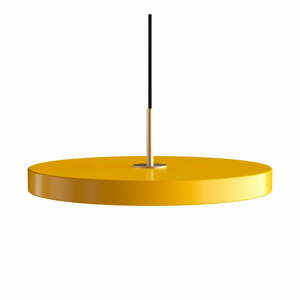 Žluté LED závěsné svítidlo s kovovým stínidlem ø 43 cm Asteria – UMAGE