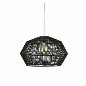 Matně černé stropní svítidlo ø 49 cm Deya – Light & Living