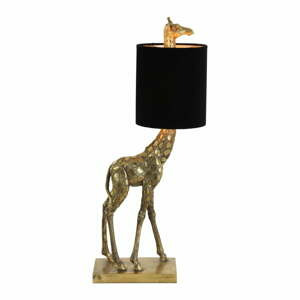 Stolní lampa v černo-bronzové barvě (výška 61 cm) Giraffe – Light & Living