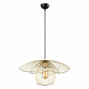 Závěsné svítidlo ve zlaté barvě Squid Lighting Root, výška 123 cm