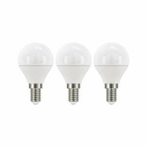 Teplé LED žárovky v sadě 3 ks E14, 5 W, 230 V - EMOS