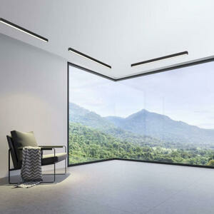XXXL STROPNÍ LED SVÍTIDLO, 110/3,8/3,9 cm