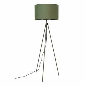 Zelená stojací lampa Zuiver Lesley